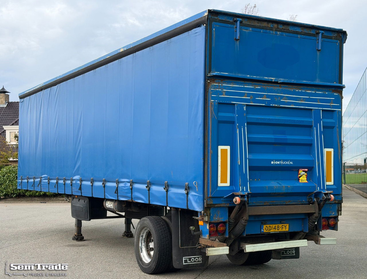 Floor FL0-12-102 City Trailer Tail Lift Good Condition Holland-Trailer - Тентованный полуприцеп: фото 3 Floor FL0-12-102 City Trailer Tail Lift Good Condition Holland-Trailer - Тентованный полуприцеп: фото 3