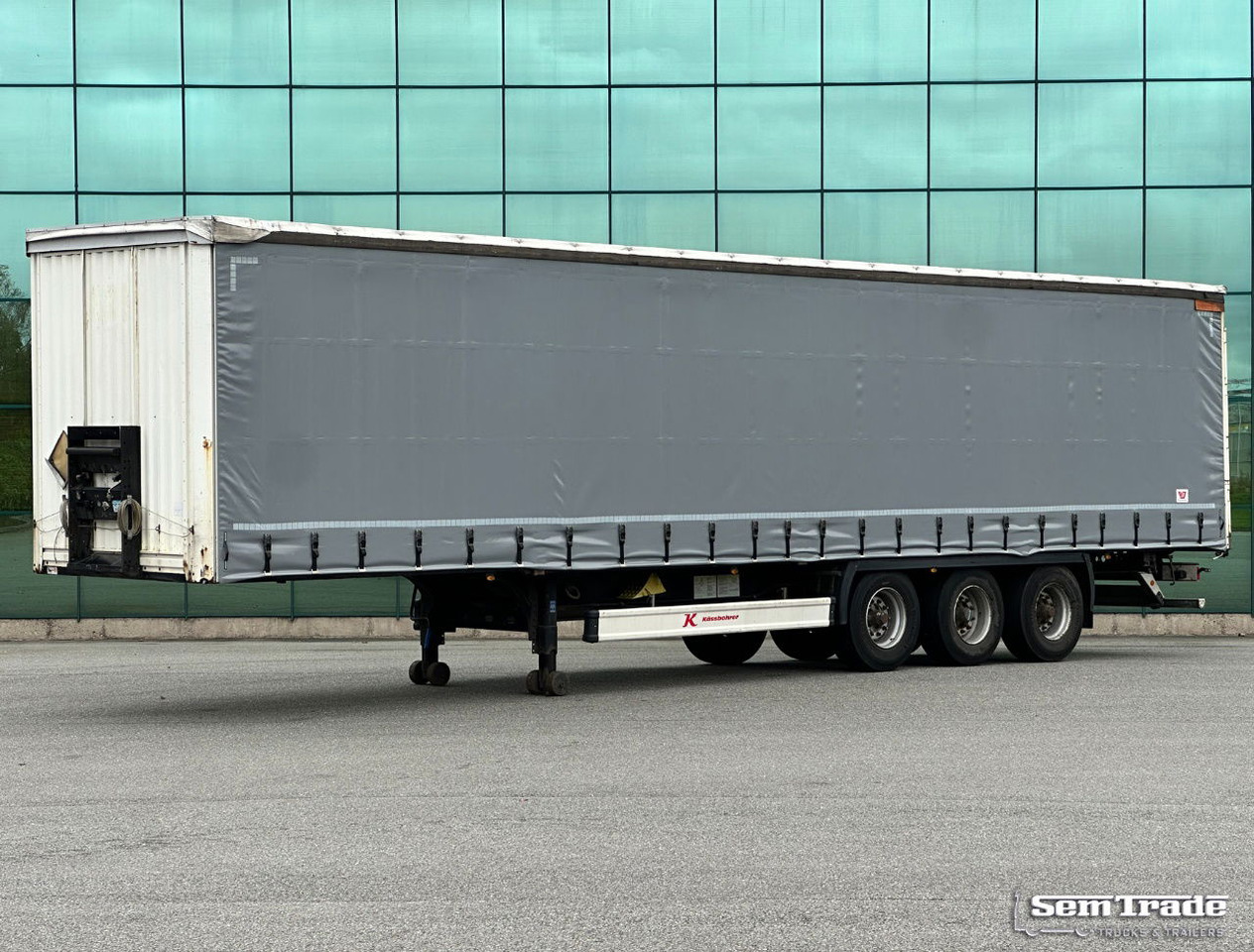 Kässbohrer XS Valx Axles Drum Brakes NEW Curtains NL-Trailer - Тентованный полуприцеп: фото 1 Kässbohrer XS Valx Axles Drum Brakes NEW Curtains NL-Trailer - Тентованный полуприцеп: фото 1