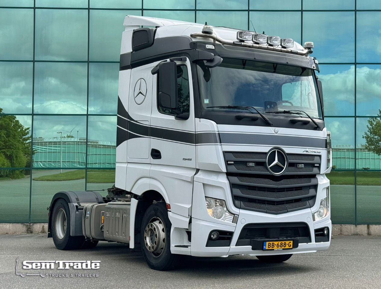 Тягач Mercedes-Benz Actros 1945 382.000 KM NEW TUV APK PTO + Hydraulics TOP Condition: фото 6