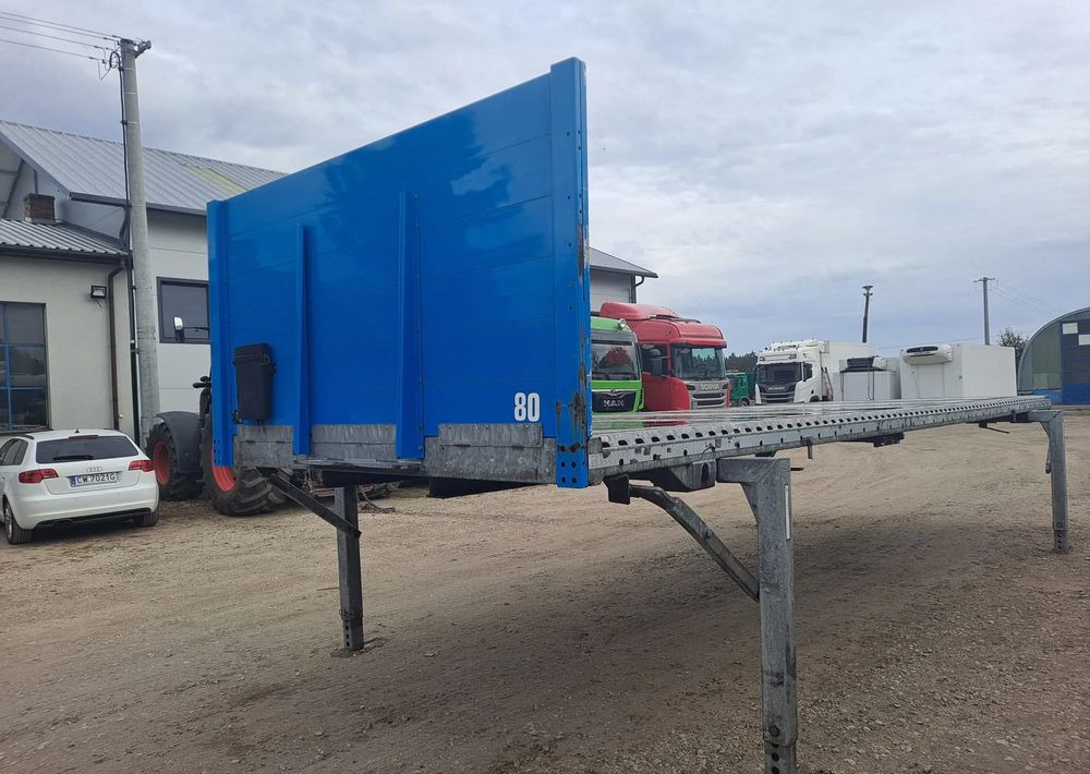 Krone Platforma 7,45 Ackermann - Кузов платформа: фото 2 Krone Platforma 7,45 Ackermann - Кузов платформа: фото 2