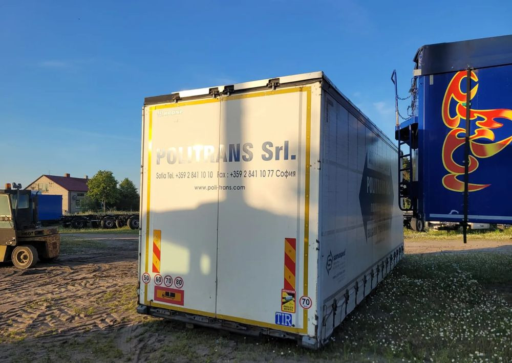 Krone Zabudowa Firanka - Тентованный кузов: фото 1 Krone Zabudowa Firanka - Тентованный кузов: фото 1