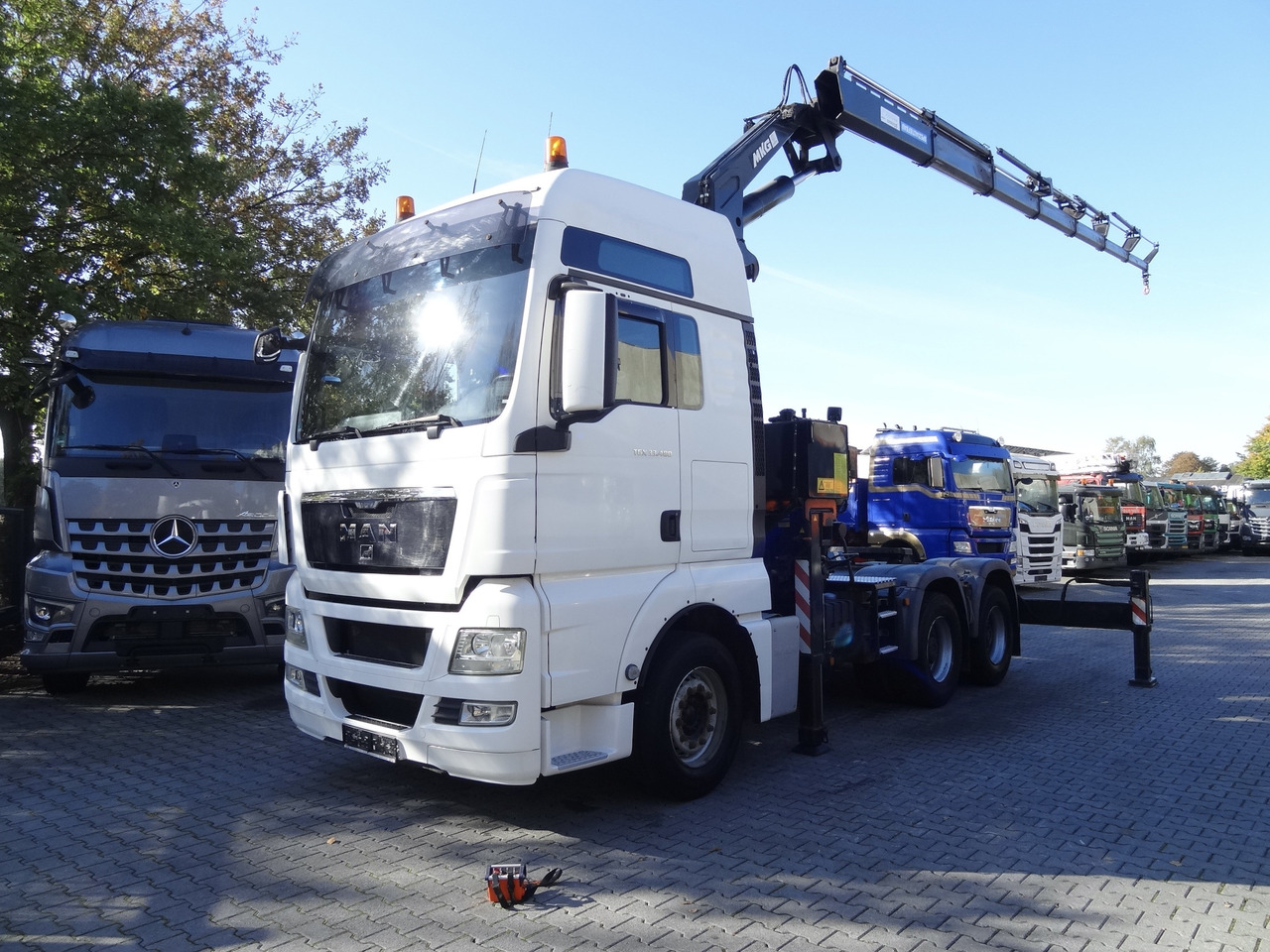 MAN TGX 33.480 6X4 Kran MKG 381 bis 20 Meter - Автоманипулятор, Тягач: фото 1 MAN TGX 33.480 6X4 Kran MKG 381 bis 20 Meter - Автоманипулятор, Тягач: фото 1