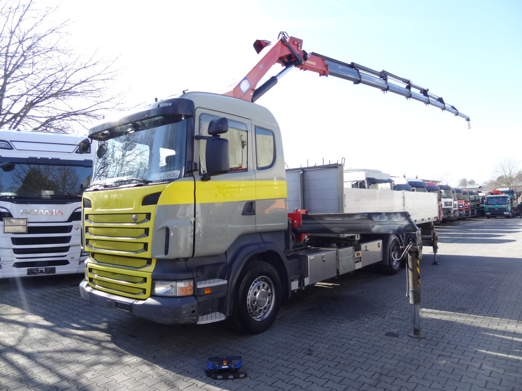 Scania R440 6X2*4 Kran HMF 3000 bis 30 Meter - Автоманипулятор, Грузовик бортовой/ Платформа: фото 1 Scania R440 6X2*4 Kran HMF 3000 bis 30 Meter - Автоманипулятор, Грузовик бортовой/ Платформа: фото 1