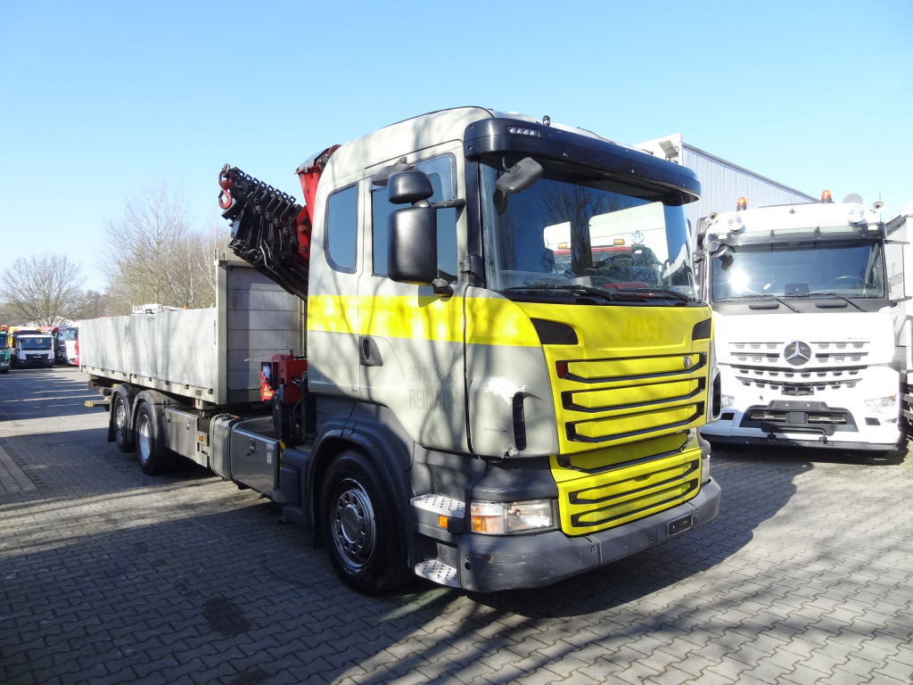 Автоманипулятор, Грузовик бортовой/ Платформа Scania R440 6X2*4 Kran HMF 3000 bis 30 Meter: фото 12