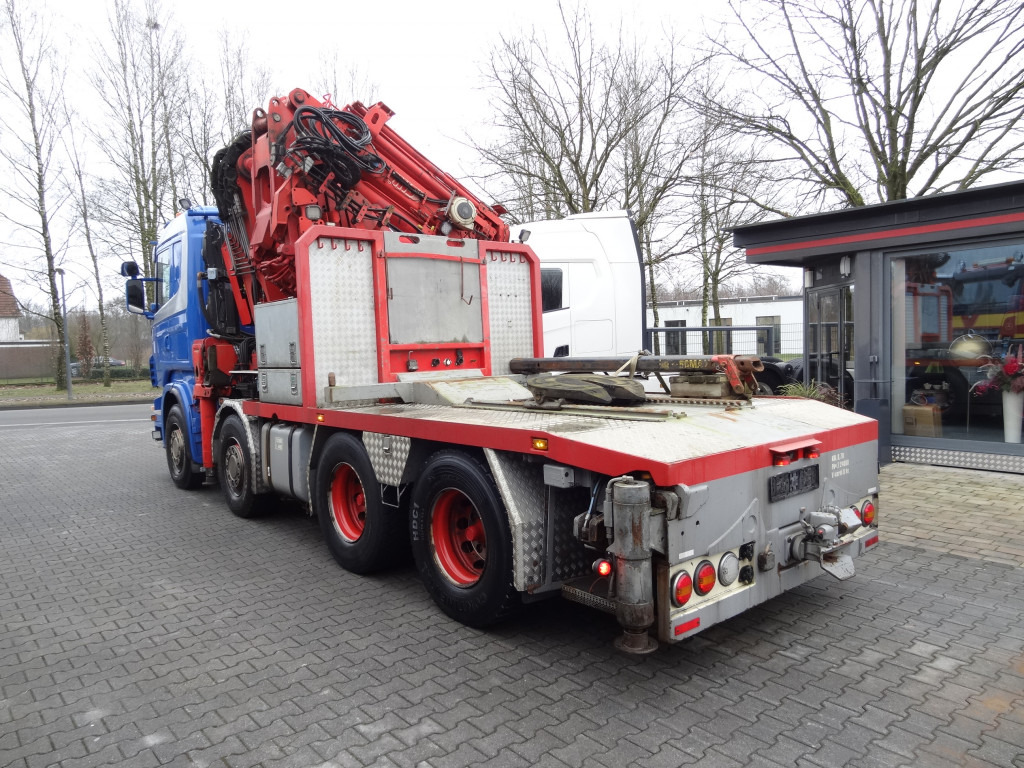 Автоманипулятор, Тягач Scania R480 8X4 Effer 1550 bis 40 Meter: фото 15