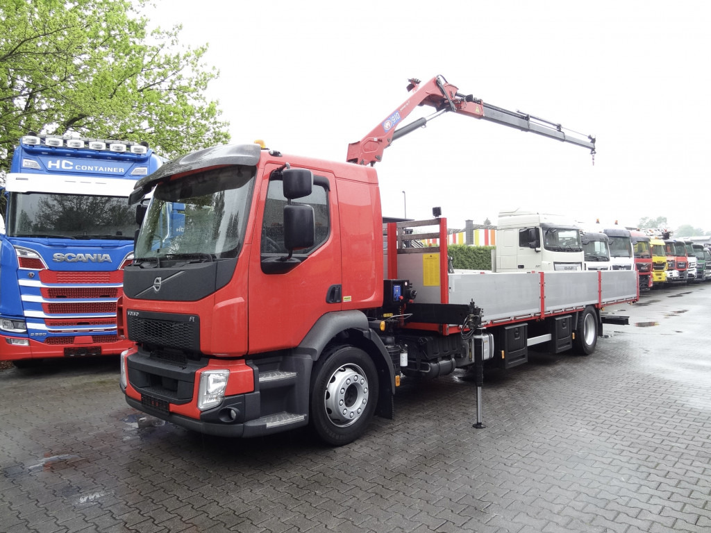 Volvo FL 280.18 mit Kran HMF 910 K3 - Грузовик бортовой/ Платформа, Автоманипулятор: фото 1 Volvo FL 280.18 mit Kran HMF 910 K3 - Грузовик бортовой/ Платформа, Автоманипулятор: фото 1