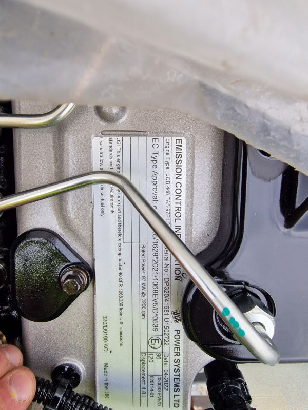 JCB 448 TA5-97E L2A Engine (Plant) - Двигатель для Строительной техники: фото 2 JCB 448 TA5-97E L2A Engine (Plant) - Двигатель для Строительной техники: фото 2