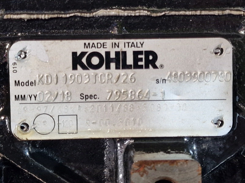 Новый Двигатель для Промышленного оборудования Kohler/JCB KDI1903TCR/26 Engine (Industrial): фото 13 Новый Двигатель для Промышленного оборудования Kohler/JCB KDI1903TCR/26 Engine (Industrial): фото 13