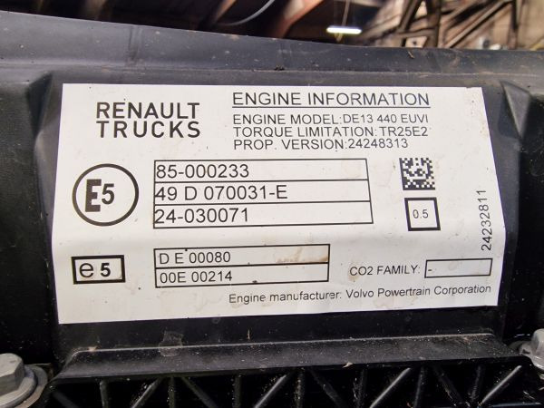 Volvo DE13 440 EUVI Engine (Truck) 2023 (Latest Model) - Двигатель для Грузовиков: фото 3 Volvo DE13 440 EUVI Engine (Truck) 2023 (Latest Model) - Двигатель для Грузовиков: фото 3