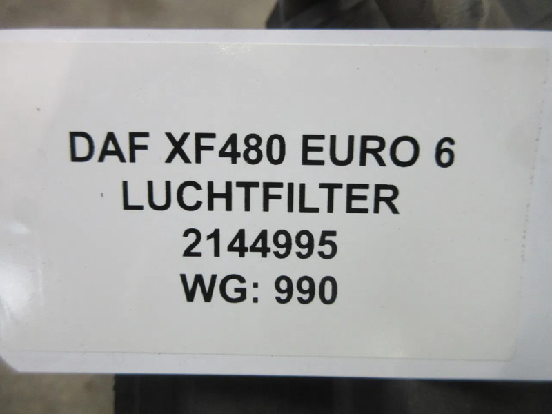DAF 2144995 LUCHTFILTER DAF XF 480 EURO 6 MODEL 2021 - Воздушный фильтр для Грузовиков: фото 5 DAF 2144995 LUCHTFILTER DAF XF 480 EURO 6 MODEL 2021 - Воздушный фильтр для Грузовиков: фото 5