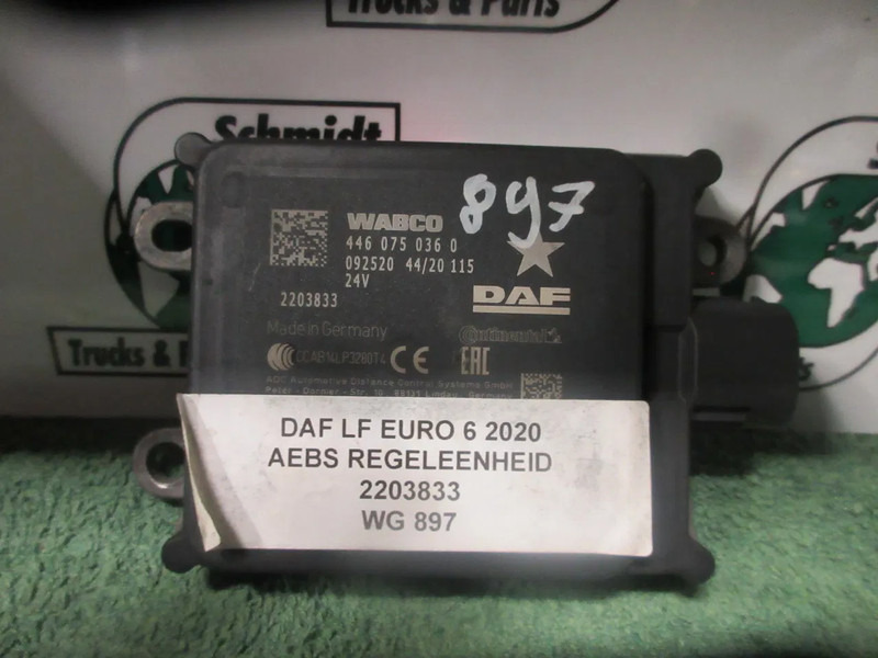 DAF 2203833 RADAR SENSOR EURO 6 LF 290 MODEL 2021 - Электрическая система для Грузовиков: фото 5 DAF 2203833 RADAR SENSOR EURO 6 LF 290 MODEL 2021 - Электрическая система для Грузовиков: фото 5
