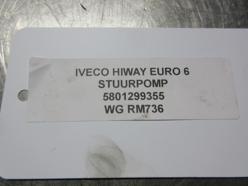 Iveco 5801299355 STUURPOMP HI WAY EURO 6 - Насос гидроусилителя для Грузовиков: фото 3 Iveco 5801299355 STUURPOMP HI WAY EURO 6 - Насос гидроусилителя для Грузовиков: фото 3