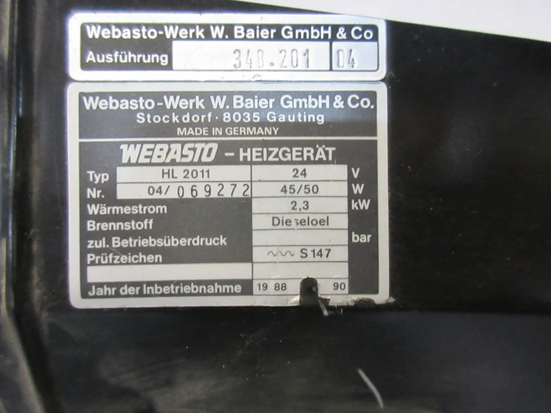 Iveco HL2011 STANDKACHEL DEMO! - Отопление/ Вентиляция для Грузовиков: фото 5 Iveco HL2011 STANDKACHEL DEMO! - Отопление/ Вентиляция для Грузовиков: фото 5