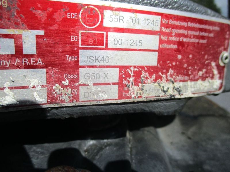 Jost JSK40 G50.X D 152 JSK40 G50.X D 152 DAF XF 106 EURO 6 - Седло для Грузовиков: фото 4 Jost JSK40 G50.X D 152 JSK40 G50.X D 152 DAF XF 106 EURO 6 - Седло для Грузовиков: фото 4