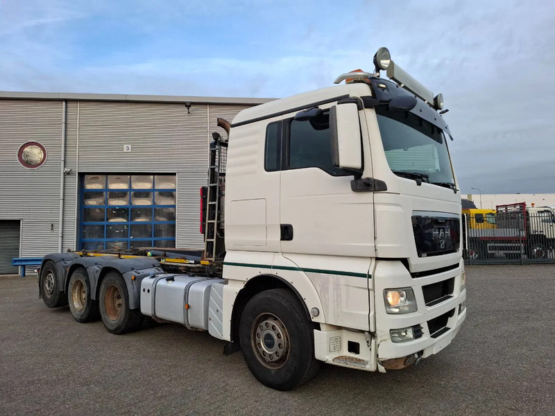 MAN TGX35.480 / LIFT+LENKACHSE / ONLY:392634 KM / JOAB HOOK / AIRCO / FRIDGE / AUTOMATIC / EURO-5 / 2012 - Тросовый мультилифт: фото 3 MAN TGX35.480 / LIFT+LENKACHSE / ONLY:392634 KM / JOAB HOOK / AIRCO / FRIDGE / AUTOMATIC / EURO-5 / 2012 - Тросовый мультилифт: фото 3
