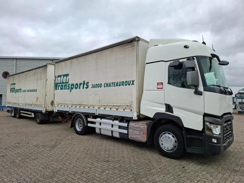 Renault T480 COMFORT / DOUBLE TANK / TIR LINE / TUV:30-03-2026 / THROUGH LOADING SYSTEM / LWDS / AUTOMATIC / EURO-6 / 2017 - Тентованный грузовик: фото 2 Renault T480 COMFORT / DOUBLE TANK / TIR LINE / TUV:30-03-2026 / THROUGH LOADING SYSTEM / LWDS / AUTOMATIC / EURO-6 / 2017 - Тентованный грузовик: фото 2