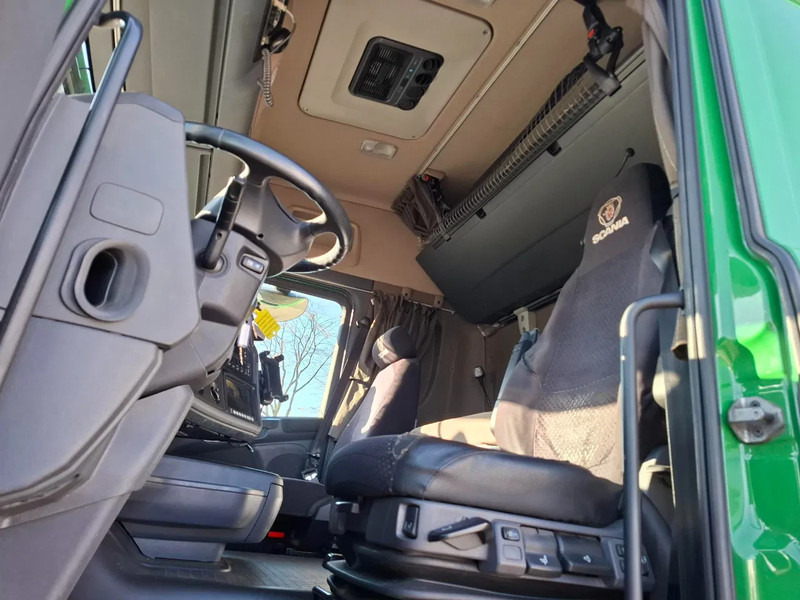 Тентованный грузовик Scania R410 / GERMAN TRUCK / RETARDER / LIFT+LENKACHSE / SLIDING ROOF / SMART TACHO / PARK AIRCO / NAVI / LWDS / AUTOMATIC / EURO-6 / 2: фото 19