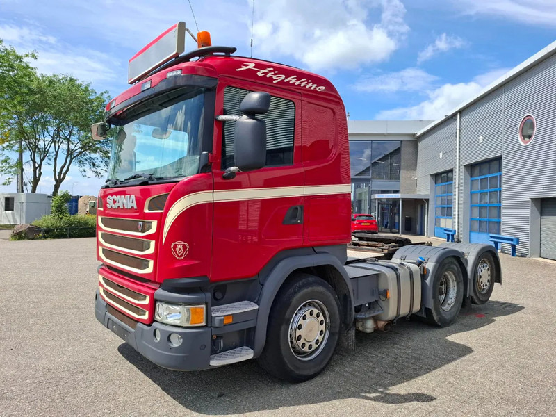 Scania G410 / 6X2 / HYDRAULICS / ONLY:398177 KM / FRIDGE / AUTOMATIC / EURO-6 / 2015 - Тягач: фото 1 Scania G410 / 6X2 / HYDRAULICS / ONLY:398177 KM / FRIDGE / AUTOMATIC / EURO-6 / 2015 - Тягач: фото 1