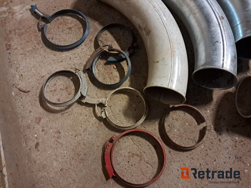 Lot med rør til Korntransport Kongskilde Ø160mm - Послеуборочное оборудование: фото 5 Lot med rør til Korntransport Kongskilde Ø160mm - Послеуборочное оборудование: фото 5