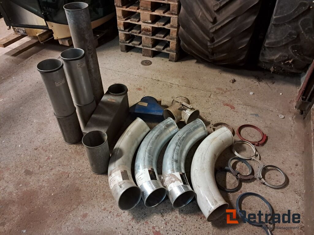 Lot med rør til Korntransport Kongskilde Ø160mm - Послеуборочное оборудование: фото 2 Lot med rør til Korntransport Kongskilde Ø160mm - Послеуборочное оборудование: фото 2