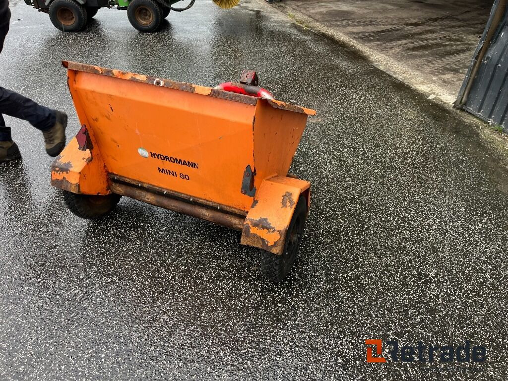 Have- og landskabsudstyr Hydromann Mini 80 Sand/salt spreder - Сельскохозяйственная техника: фото 1 Have- og landskabsudstyr Hydromann Mini 80 Sand/salt spreder - Сельскохозяйственная техника: фото 1