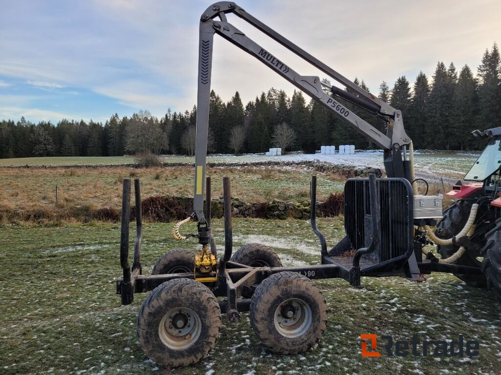 Skogsvagn Huggarvagn med kran Trejon Multiforest MF90 - Лесной прицеп: фото 3 Skogsvagn Huggarvagn med kran Trejon Multiforest MF90 - Лесной прицеп: фото 3