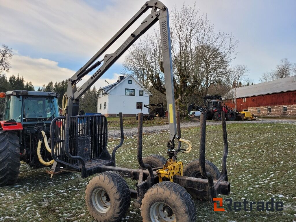 Skogsvagn Huggarvagn med kran Trejon Multiforest MF90 - Лесной прицеп: фото 4 Skogsvagn Huggarvagn med kran Trejon Multiforest MF90 - Лесной прицеп: фото 4