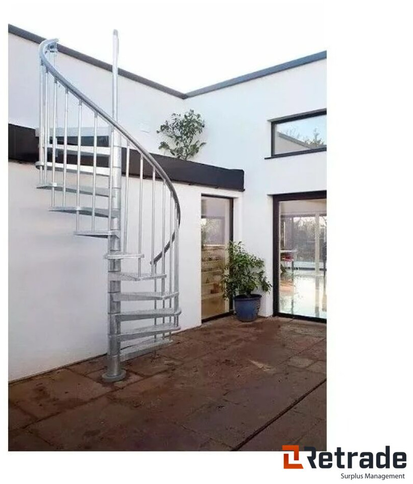 Spiraltrappa Dolle Toronto 185 cm - Строительное оборудование: фото 4 Spiraltrappa Dolle Toronto 185 cm - Строительное оборудование: фото 4