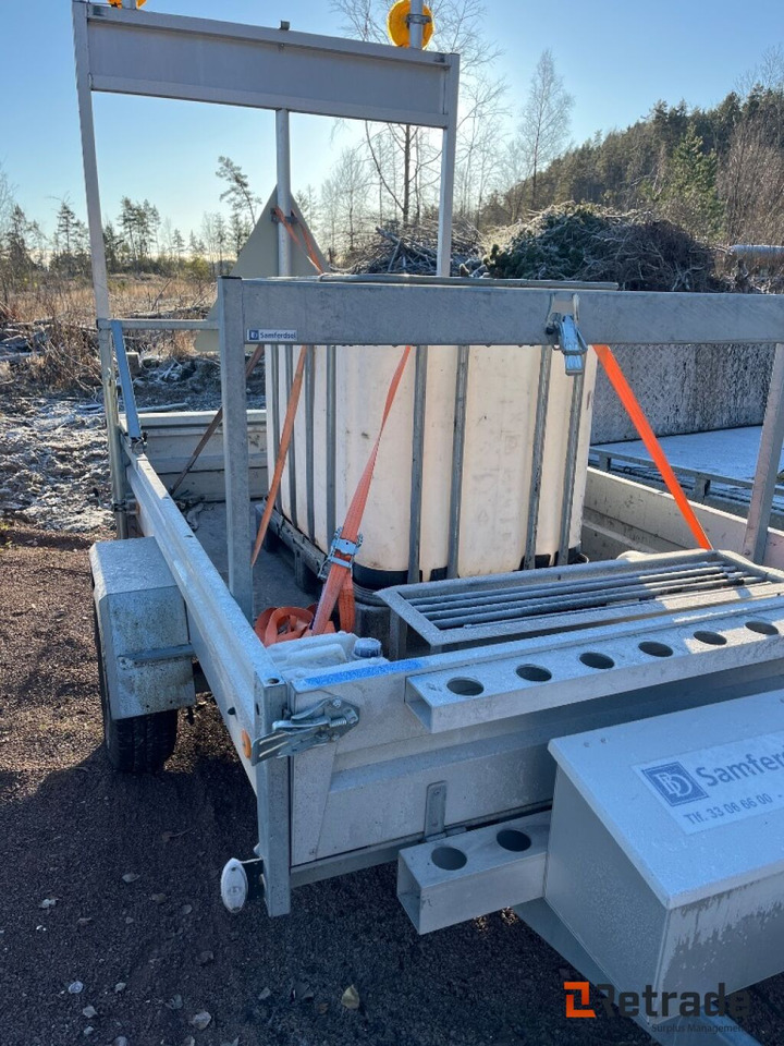 Tysse Skiltvogn - Строительное оборудование, Прицеп: фото 3 Tysse Skiltvogn - Строительное оборудование, Прицеп: фото 3