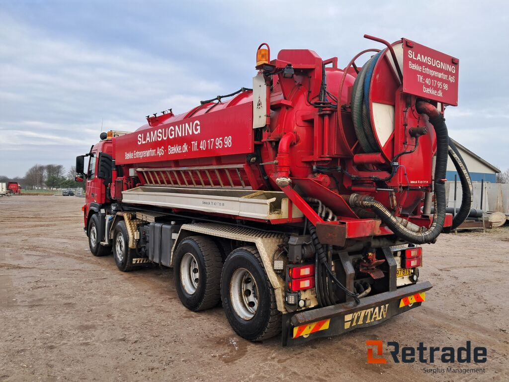 Volvo FM 400 8x2 med wirehejs og Hvidtved Larsen slamsuger - Ассенизатор: фото 5 Volvo FM 400 8x2 med wirehejs og Hvidtved Larsen slamsuger - Ассенизатор: фото 5