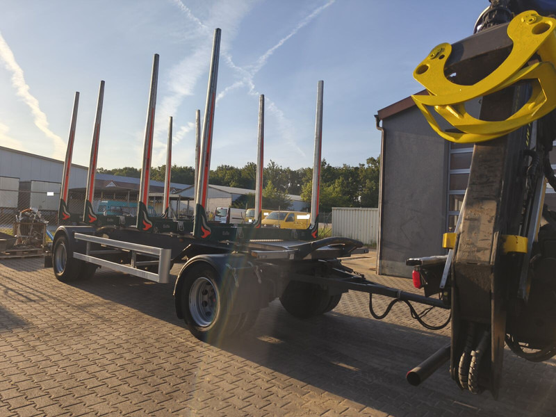 Ebert KHA 18 Exte Holztransporter - Прицеп лесовоз: фото 1 Ebert KHA 18 Exte Holztransporter - Прицеп лесовоз: фото 1