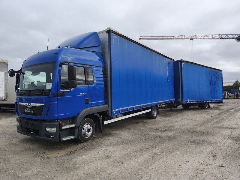 MAN TGL 8.220 Plane Jumbo Gardine Euro6 4x2 (10) - Тентованный грузовик: фото 1 MAN TGL 8.220 Plane Jumbo Gardine Euro6 4x2 (10) - Тентованный грузовик: фото 1
