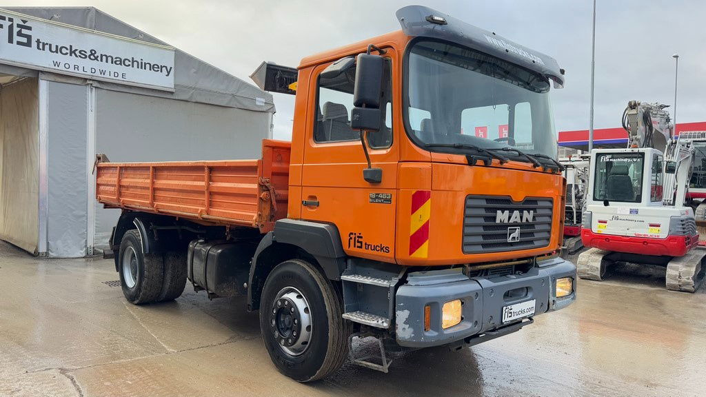 MAN 19.463 4x2 tipper - spring - Самосвал: фото 3 MAN 19.463 4x2 tipper - spring - Самосвал: фото 3