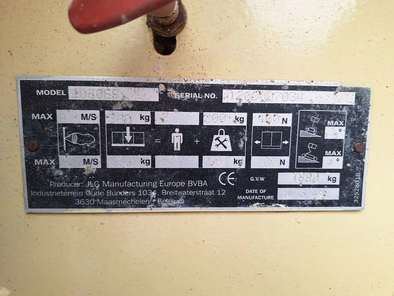 JLG 2030 ES - Ножничный подъемник: фото 5 JLG 2030 ES - Ножничный подъемник: фото 5