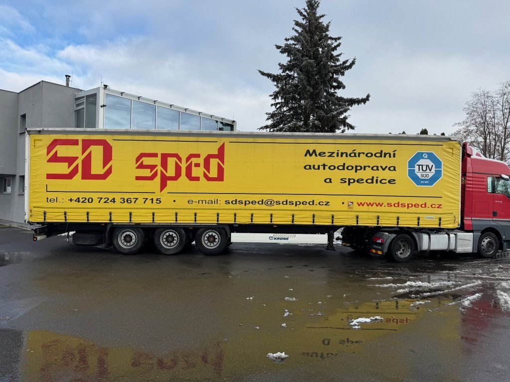 Krone SD - Тентованный полуприцеп: фото 2 Krone SD - Тентованный полуприцеп: фото 2