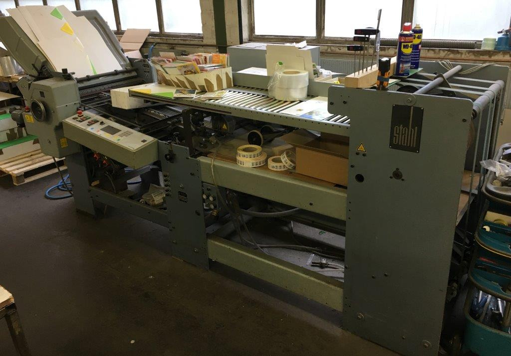 Four buckle plate folder with round pile feeder steel TD 52-4-RD with stream delivery - Фальцовщик: фото 2 Four buckle plate folder with round pile feeder steel TD 52-4-RD with stream delivery - Фальцовщик: фото 2