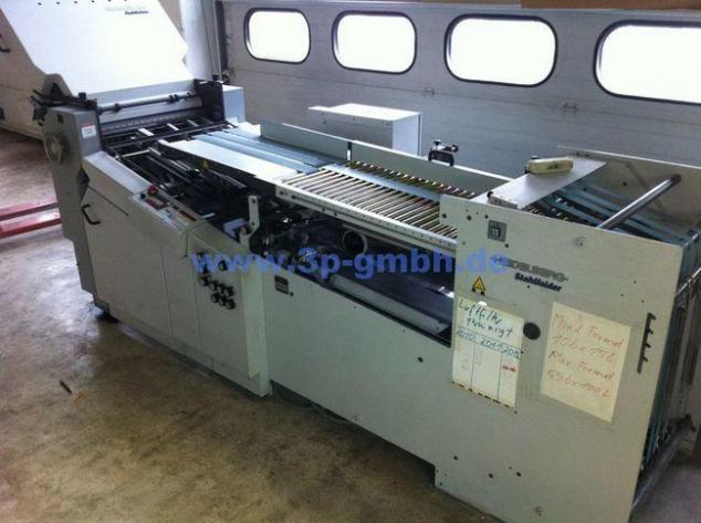 Heidelberg Steel Ti 55-4-Ri 55 buckle plate folding machine - Фальцовщик: фото 4 Heidelberg Steel Ti 55-4-Ri 55 buckle plate folding machine - Фальцовщик: фото 4