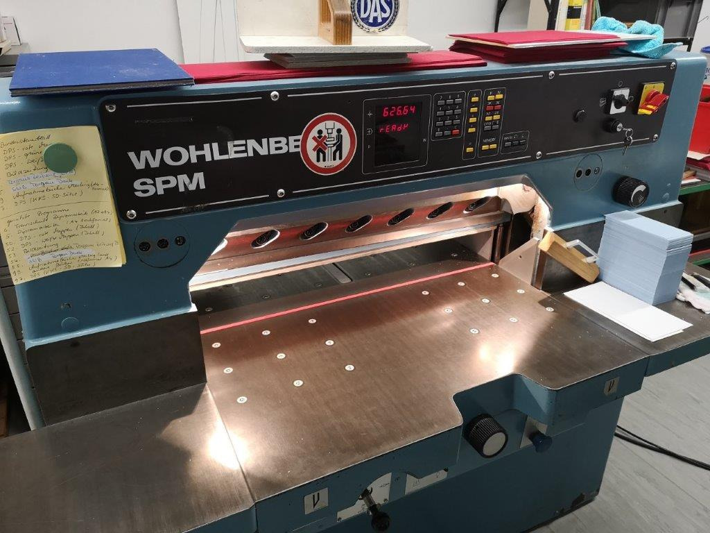 High-speed cutter Wohlenberg WP 76 SPM - Бумагорезательная машина: фото 1 High-speed cutter Wohlenberg WP 76 SPM - Бумагорезательная машина: фото 1