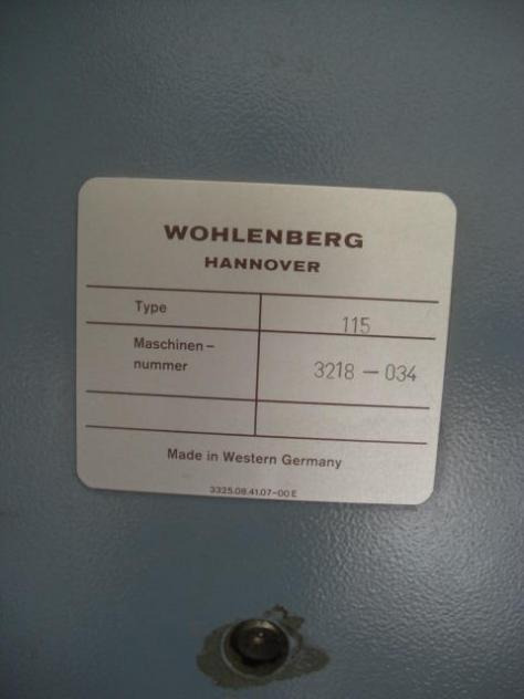 Wohlenberg 115 MCS-2 TV high-speed cutter - Бумагорезательная машина: фото 3 Wohlenberg 115 MCS-2 TV high-speed cutter - Бумагорезательная машина: фото 3