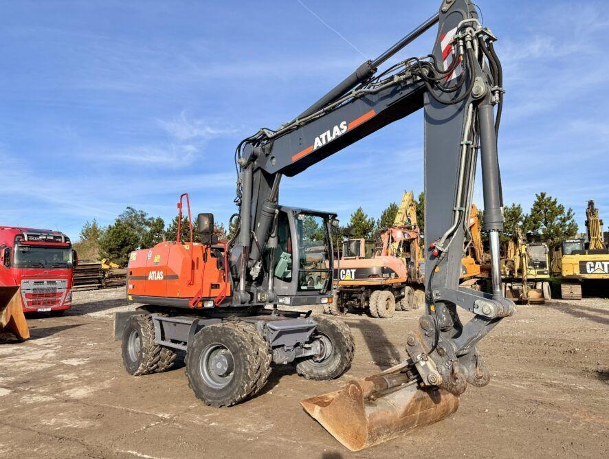 Atlas 190W - Колёсный экскаватор: фото 4 Atlas 190W - Колёсный экскаватор: фото 4
