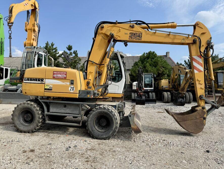 Liebherr A314 - Колёсный экскаватор: фото 4 Liebherr A314 - Колёсный экскаватор: фото 4