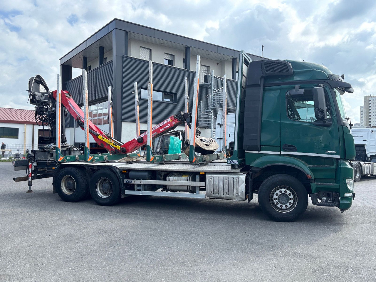 Лесовоз, Автоманипулятор Mercedes-Benz Arocs 6x4/Kran Cranab TZ 12.2: фото 7