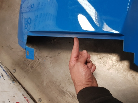 Крыло New Holland Tm, Ts, Tl, 60, 40, 35 Series, Mudguard Extension Rhs 82007495: фото 6
