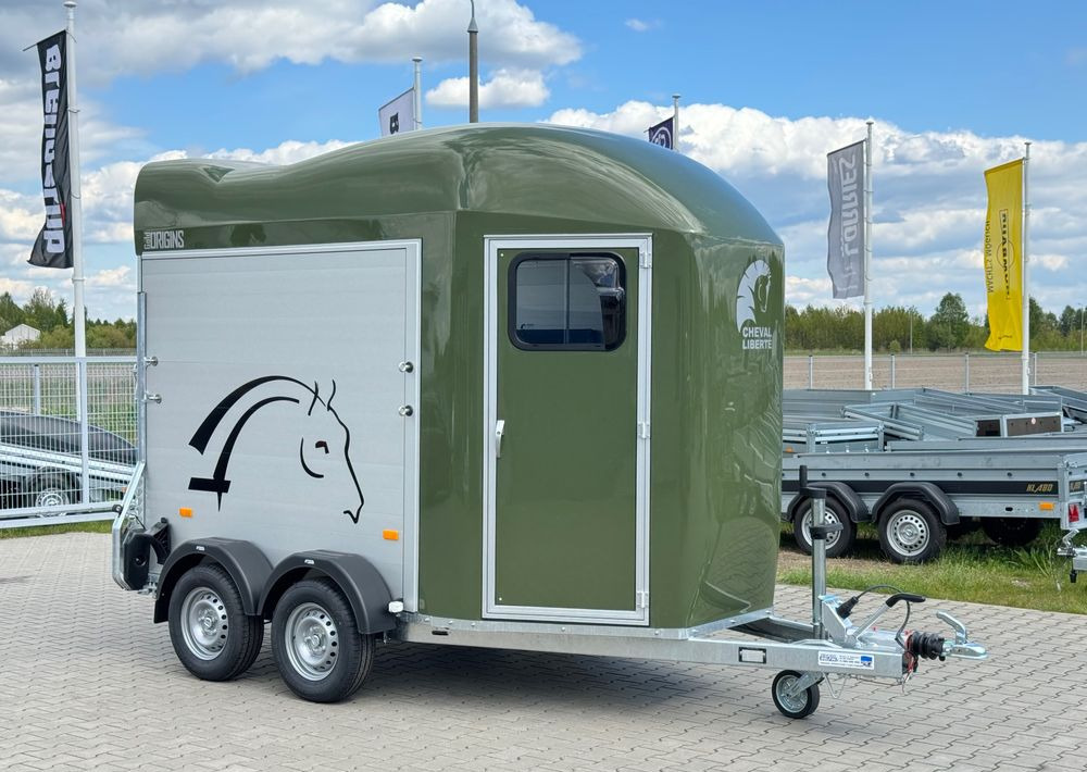 CHEVAL LIBERTÉ Gold Orgin ALU + siodlarnia - do przewozu 2 koni | 2000 kg - Прицеп-коневоз: фото 2 CHEVAL LIBERTÉ Gold Orgin ALU + siodlarnia - do przewozu 2 koni | 2000 kg - Прицеп-коневоз: фото 2