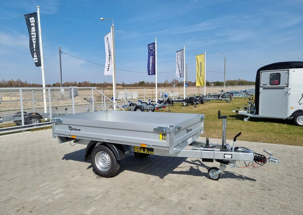 DEBON PW0 1300 kg EKO / 244 x 155 cm - Самосвальный прицеп: фото 2 DEBON PW0 1300 kg EKO / 244 x 155 cm - Самосвальный прицеп: фото 2