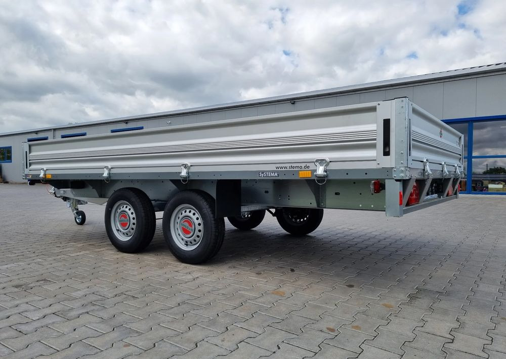 STEMA SH O2 27-40-20.2 - przyczepa skrzyniowa 401x203 cm 2,7T - Прицеп бортовой/ Платформа: фото 5 STEMA SH O2 27-40-20.2 - przyczepa skrzyniowa 401x203 cm 2,7T - Прицеп бортовой/ Платформа: фото 5