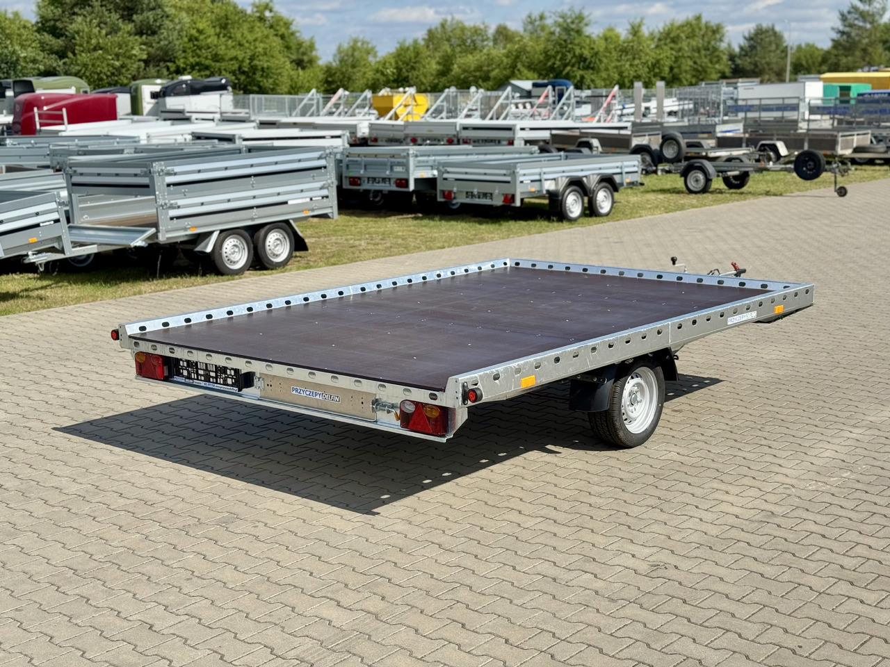 WIOLA QUAD 2H1.5 - przyczepa pod ATV Can-Am Maverick | Polaris RZR | 2 quady - Прицеп для мотоцикла: фото 4 WIOLA QUAD 2H1.5 - przyczepa pod ATV Can-Am Maverick | Polaris RZR | 2 quady - Прицеп для мотоцикла: фото 4