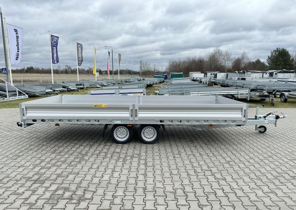 Wiola Multitrailer 3.5S | 500 x 210 cm | najazdy aluminiowe | burty aluminiowe - Прицеп бортовой/ Платформа: фото 4 Wiola Multitrailer 3.5S | 500 x 210 cm | najazdy aluminiowe | burty aluminiowe - Прицеп бортовой/ Платформа: фото 4