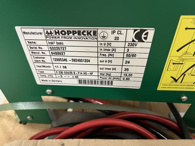 Hoppecke 8488827 | Trak Basic 24V25A sn. 53225727 Year 2011 80A Rema battery con Trak Basic 24V25A sn. 53225727 Year 2011 80A Rema battery connector - Аккумулятор для Погрузочно-разгрузочной техники: фото 2 Hoppecke 8488827 | Trak Basic 24V25A sn. 53225727 Year 2011 80A Rema battery con Trak Basic 24V25A sn. 53225727 Year 2011 80A Rema battery connector - Аккумулятор для Погрузочно-разгрузочной техники: фото 2