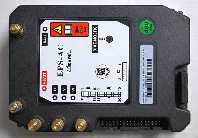 Hyster/Yale 8537102 | Controller Zapi EPS-AC F07094A-HYG 48V 40A Flash mat 21 37 - Блок управления для Погрузочно-разгрузочной техники: фото 1 Hyster/Yale 8537102 | Controller Zapi EPS-AC F07094A-HYG 48V 40A Flash mat 21 37 - Блок управления для Погрузочно-разгрузочной техники: фото 1